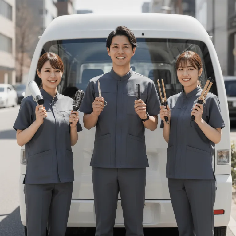 高級美容室 のチーム: 徳山市